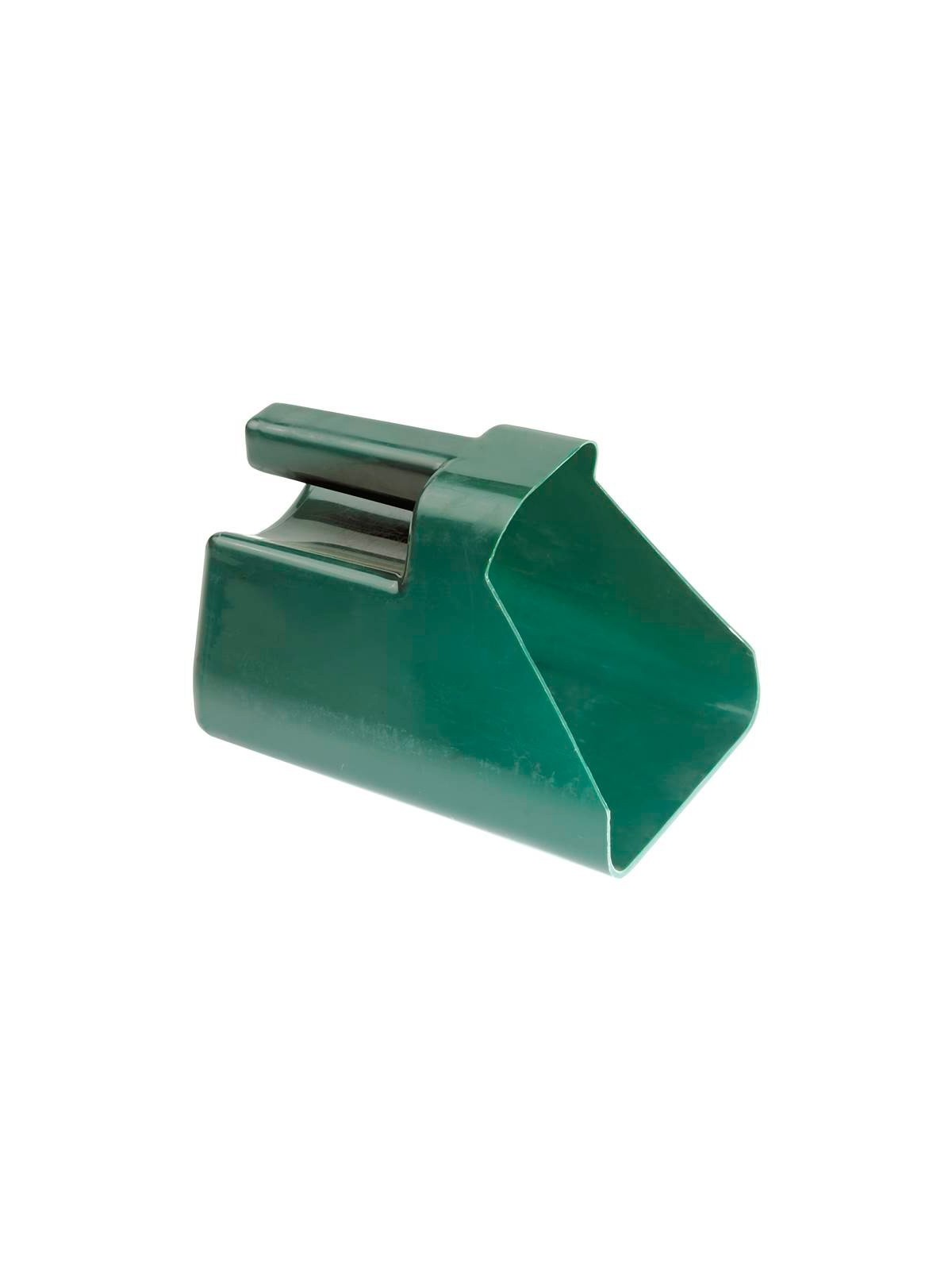 Cazo dosificador de pienso para aves de corral