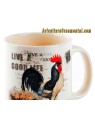 Mug para infusiones cerámica Gallo