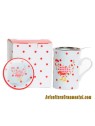 Taza mug infusiones Gallina Roja