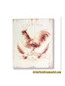 Cuadro de madera Gallo