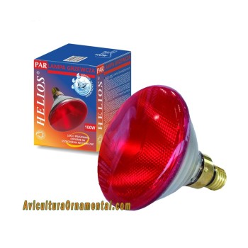 Bombilla de calor por infrarrojos PAR. 100W