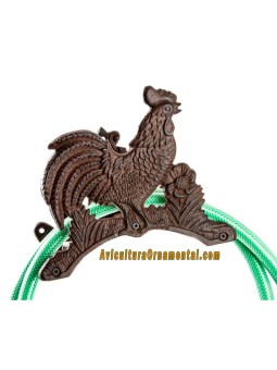 Sujetamangueras Gallo hierro colado