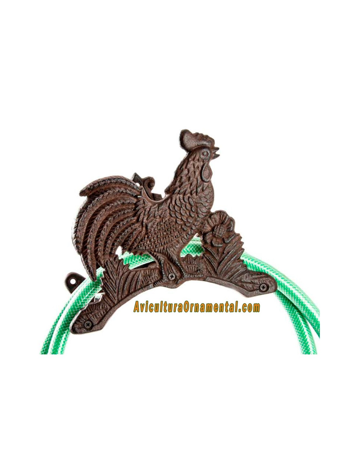 Sujetamangueras Gallo hierro colado
