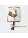 Perchero pared metal Gallo