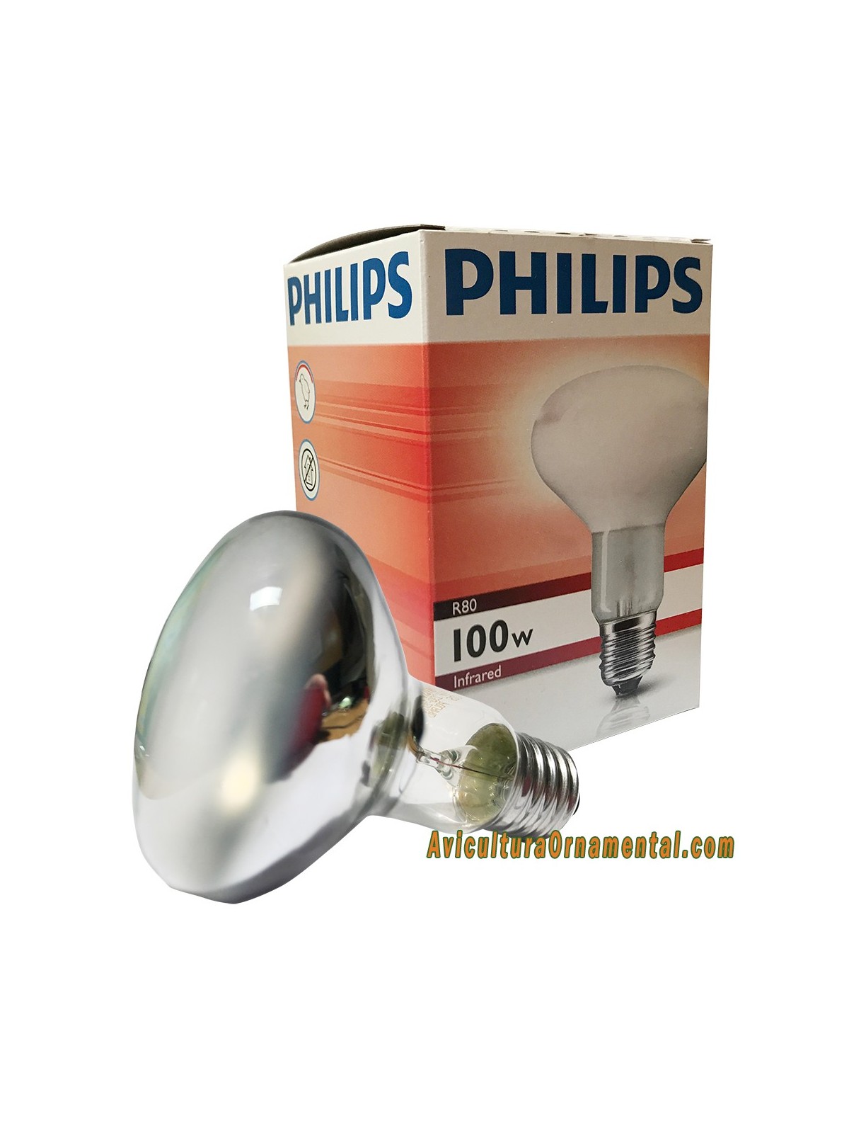 Lámpara infrarrojas Philips de luz Blanca