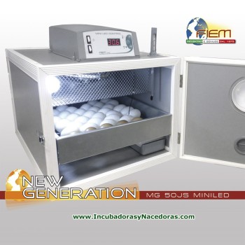 Incubadora Fiem MG50 Junior Special MINI LCD  humedad nivel constante.