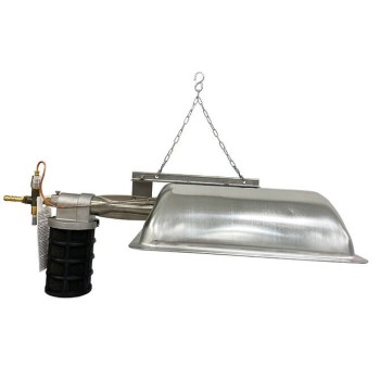 Calefactor a gas para pollitos