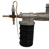 Calefactor a gas para pollitos
