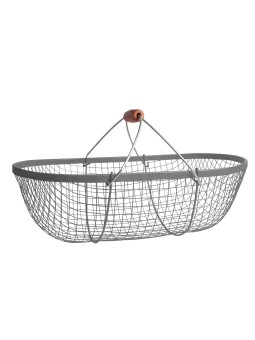 Cesta recolectora para huevos y verdura