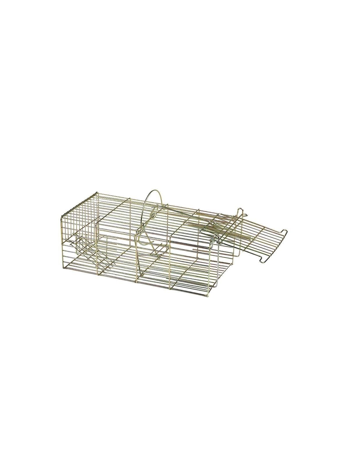 Jaula multicaptura para ratas 36 cm
