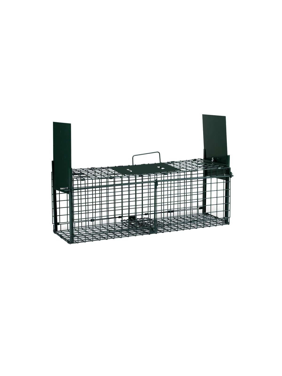 Jaula plegable ratas 2 puertas
