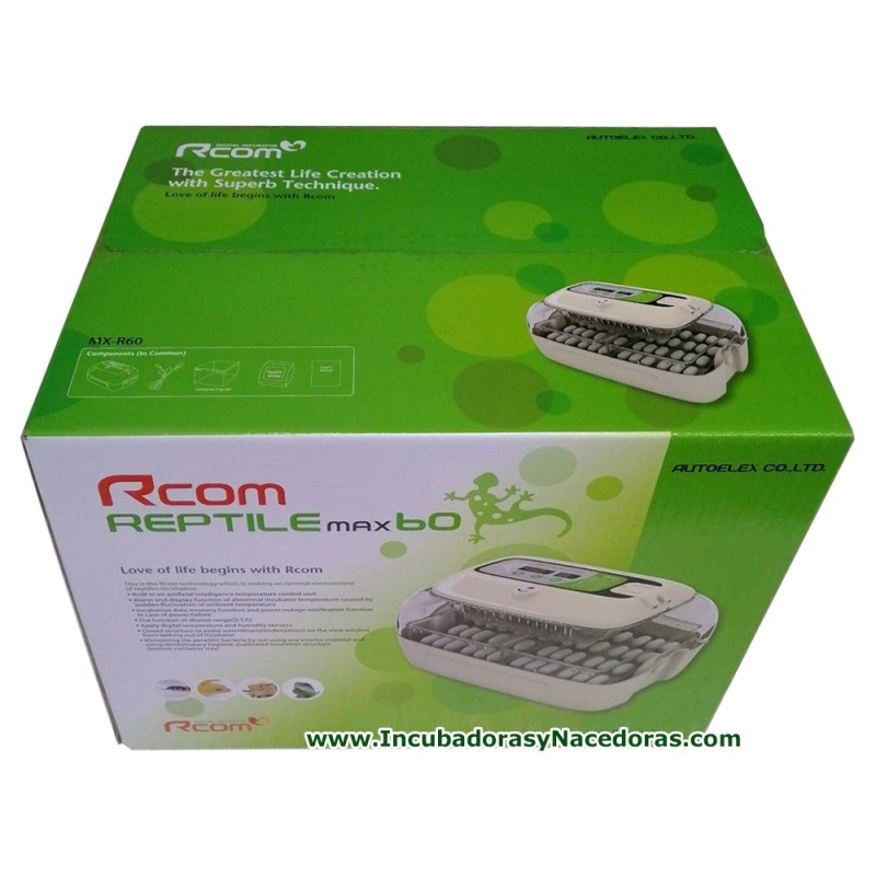 Incubadora Rcom Max 60 Reptiles