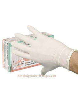 Guantes de látex