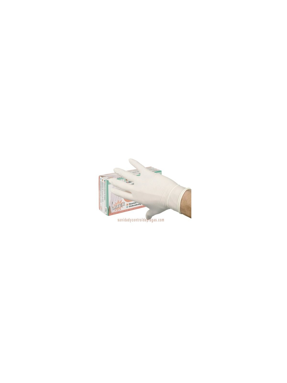 Guantes de látex