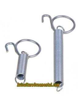 Muelle galvanizado para jaula