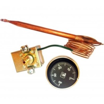 Termostato mecánico sin caja. Max.16 amp