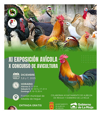 Exposición avicola Albelda de Iregua 2025