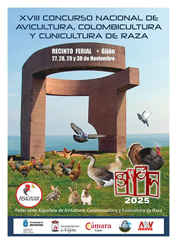 Exposición avicultura, colombicultura y cunicultura de raza 2025
