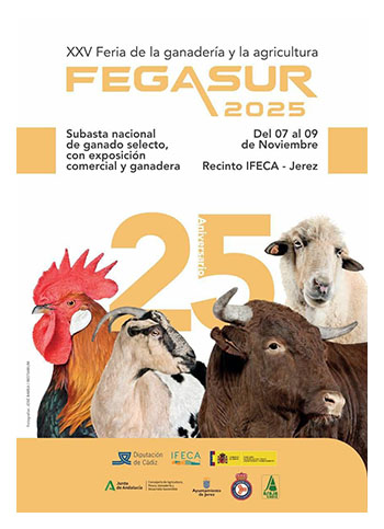 Feria ganadera agricultura Fegasur 2025